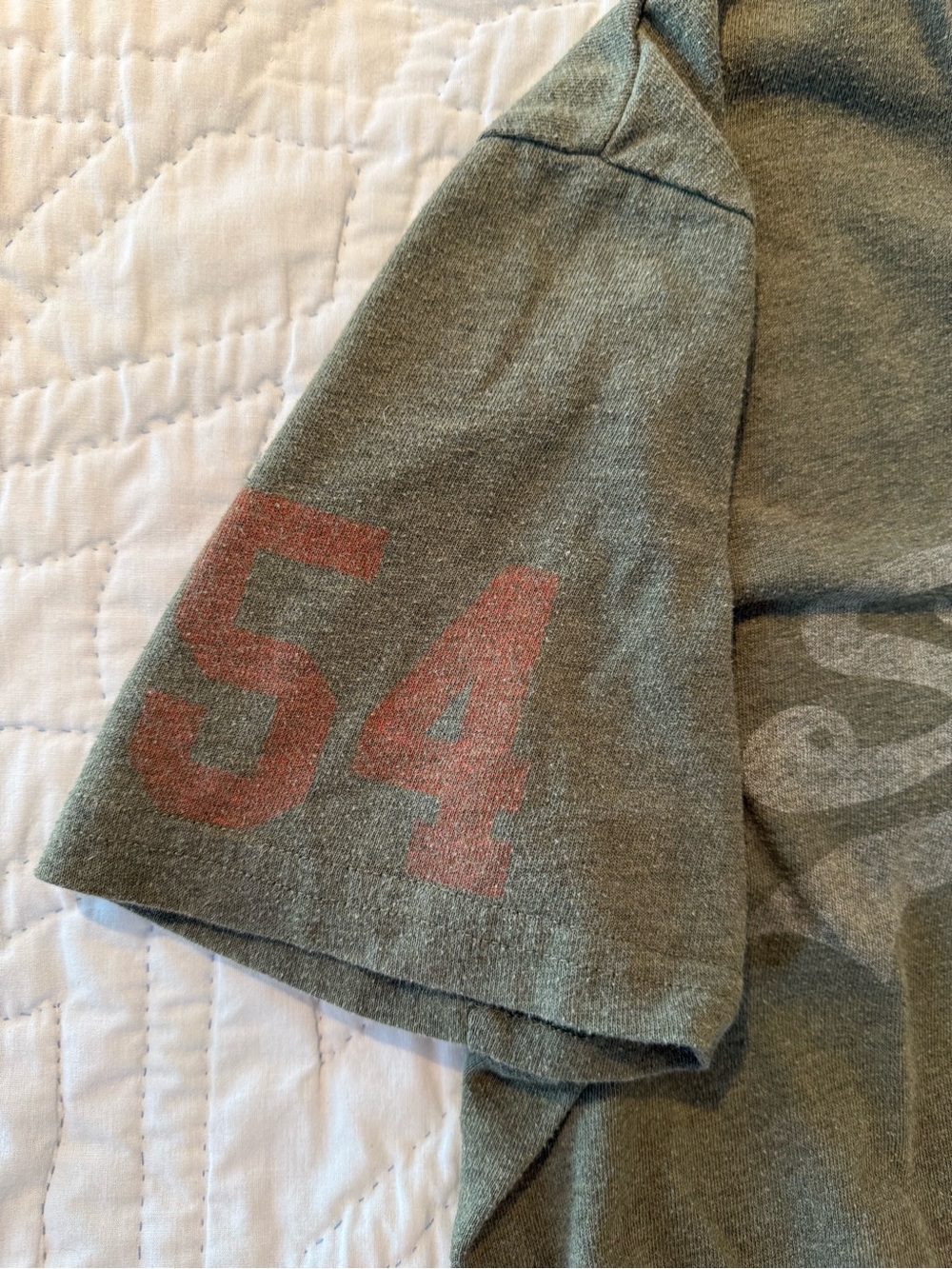 Superdry Olive Green Hem Tag Tee - Picture 5 of 9